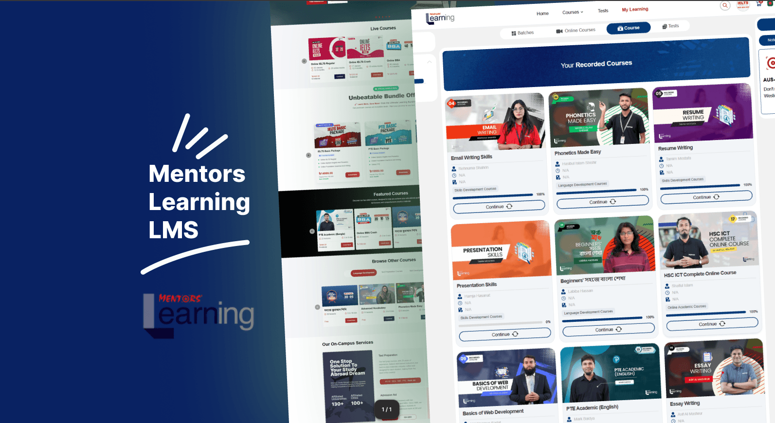 Mentors Learning preview